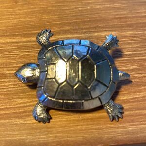 Miniature Turtle Brooch Pin